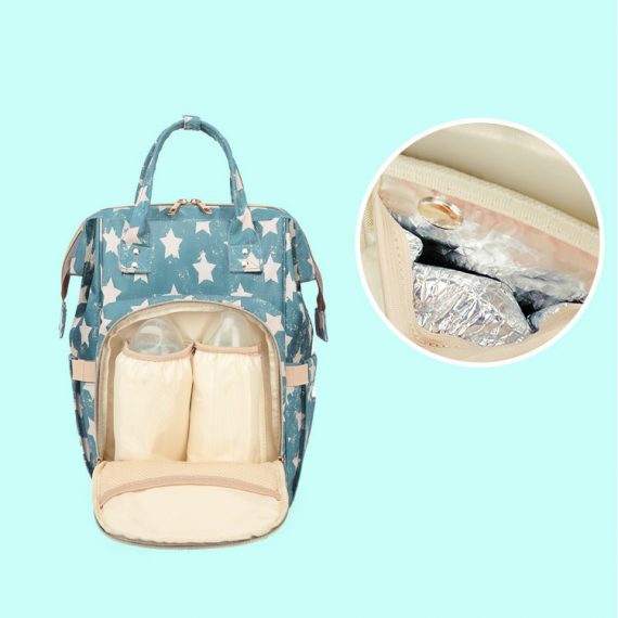 Star Diaper Backpack Travel Bag