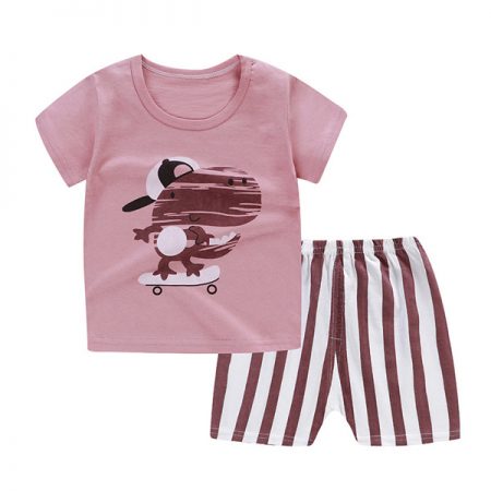 Boys Cool Crocodile T Shirt Set