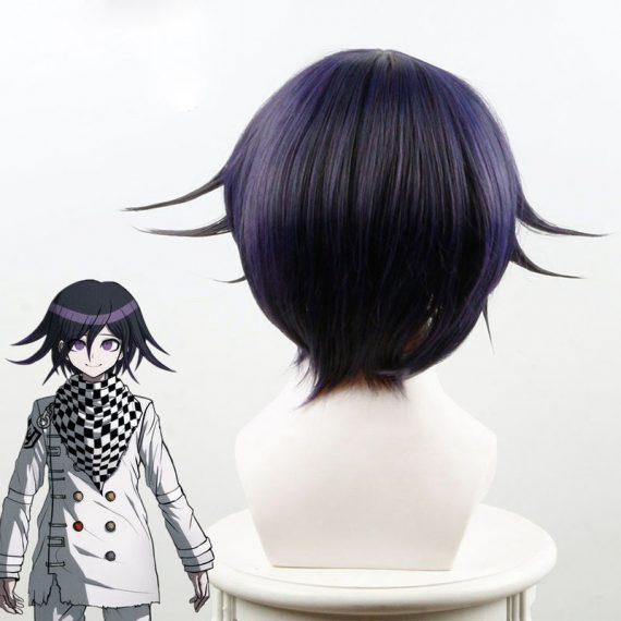 Kokichi Ouma Purple Wig Cosplay