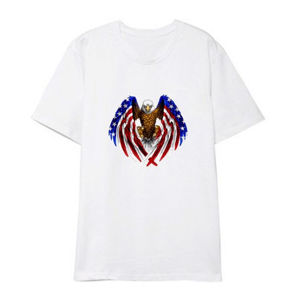 White Independent Day T Shirt