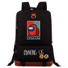 New Hot Among Us Red Black Blue Printing Backpack School Bag