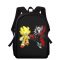 New Hot Boy Girl Sonic Black Backpack