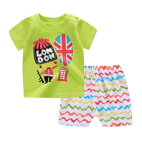 Boys Hello London Cute T Shirt Set