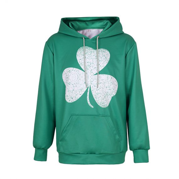 St Patricks Day Sweatshirt Shamrock Hoodie