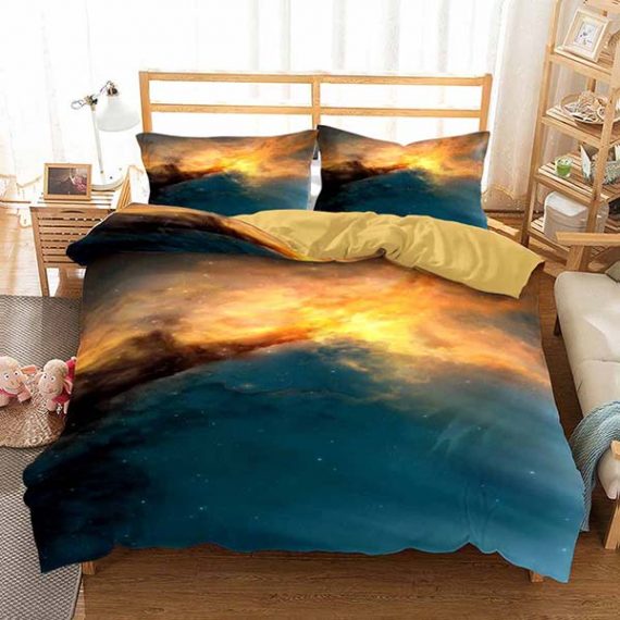 Galaxy Duvet Cover Printing Comforter Set