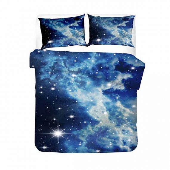 Galaxy Duvet Cover 3D Style Comforter Set