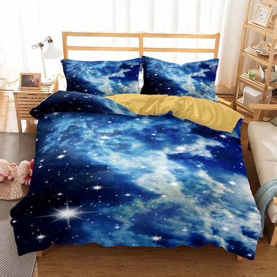 Galaxy Duvet Cover 3D Style Comforter Set