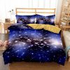 Galaxy Duvet Cover 3D Print Bed Set