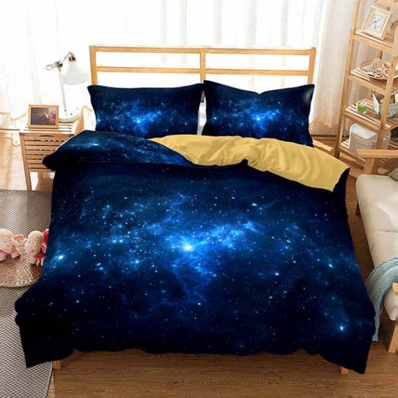 Galaxy Duvet Cover 3D Print Bed Set