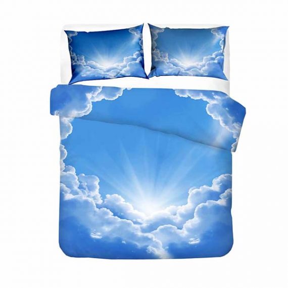 Print Bedding Set 3D Style Galaxy Comforter