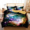 Print Bed Set Galaxy Comforter