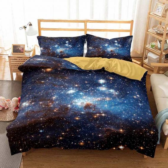 Print Bed Set Galaxy Comforter