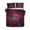 Soft Print Comforter Set Galaxy Bedding