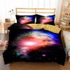 3D Printing Comforter Galaxy Bed Set