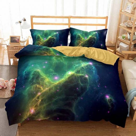 3D Print Galaxy Comforter Set
