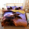 3D Style Print Galaxy Comforter Set