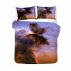 3D Style Print Galaxy Comforter Set