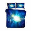 3D Style Comforter Set Print Galaxy Duvet Cover