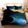 3D Style Bedding Set Print Galaxy Duvet Cover