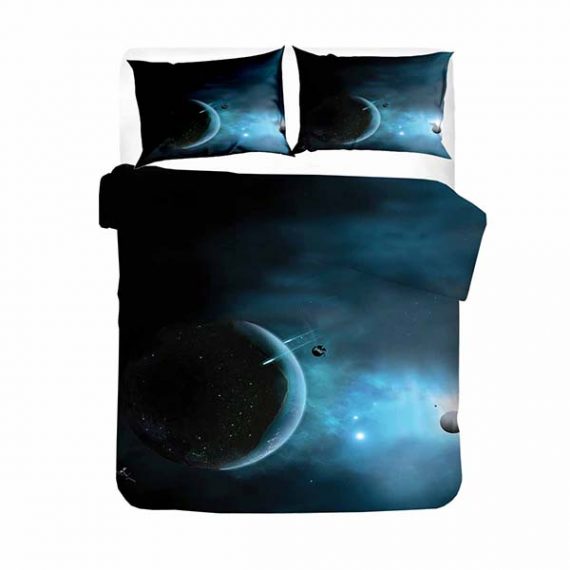 3D Style Bedding Set Print Galaxy Duvet Cover
