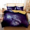 3D Style Bedding Set Print Galaxy Duvet Cover