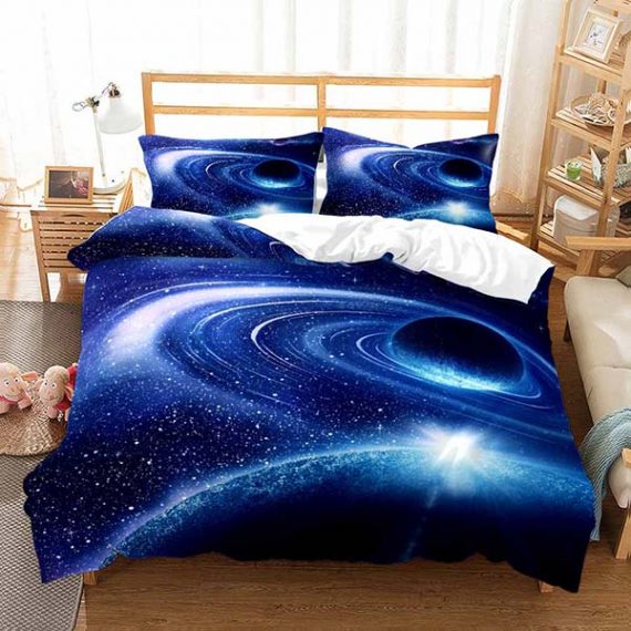 Print Galaxy Duvet Cover 3D Style Bedding Set