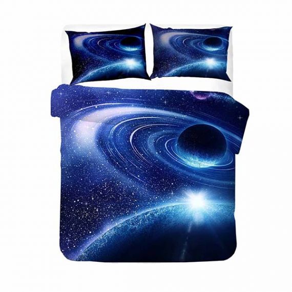 Print Galaxy Duvet Cover 3D Style Bedding Set