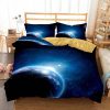 Galaxy Bedding Set Fashion Printing Duvet Cover