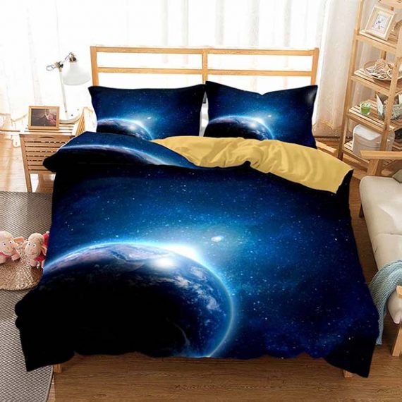 Galaxy Bedding Set Fashion Printing Duvet Cover