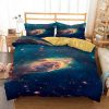 Fashion Printing Duvet Cover Galaxy Bedding Set