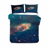 Fashion Printing Duvet Cover Galaxy Bedding Set