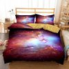 Fashion Printing Comforter Galaxy Bedding Set