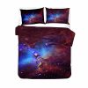Fashion Printing Comforter Galaxy Bedding Set