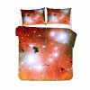 Fashion Printing Bed Sheets Galaxy Bedding Set