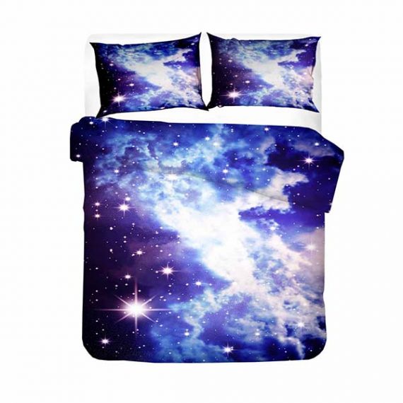 Galaxy Bedding Set Fashion Printing Bed Sheets