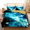 Galaxy Bedding Set Fashion Printing Bed Sheets