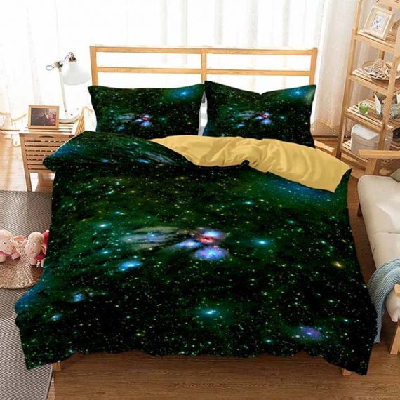 Galaxy Bedding Set Fashion Printing Comforter