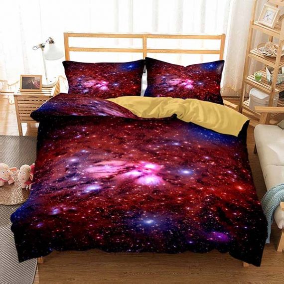 Galaxy Bedding Set 3D Fashion Printing Comforter