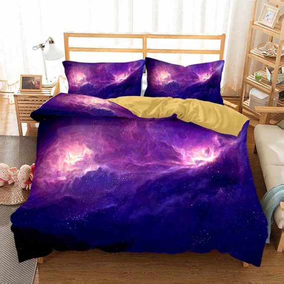 Galaxy Bedding Set 3D Fashion Printing Comforter
