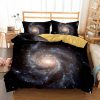 Galaxy Bed Set Fashion Printing Comforter