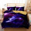 Galaxy Bed Set 3D Style Fashion Printing Comforter