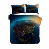 Galaxy Bed Set 3D Style Colorful Printing Comforter