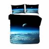 Galaxy Bed Set 3D Style Colorful Printing Comforter