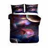Galaxy Bed Set Colorful Printing Comforter
