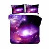 3D Style Galaxy Bed Set Colorful Printing Comforter