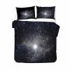 3D Style Galaxy Bedding Colorful Printing Comforte Set