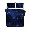 3D Style Galaxy Bedding Colorful Printing Comforte Set