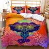 3D Style Elephant Bedding Set