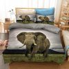 Elephant Bedding Duvet Cover 3D Bed Set