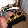 3Pcs Bedding Set Elephant Duvet Cover
